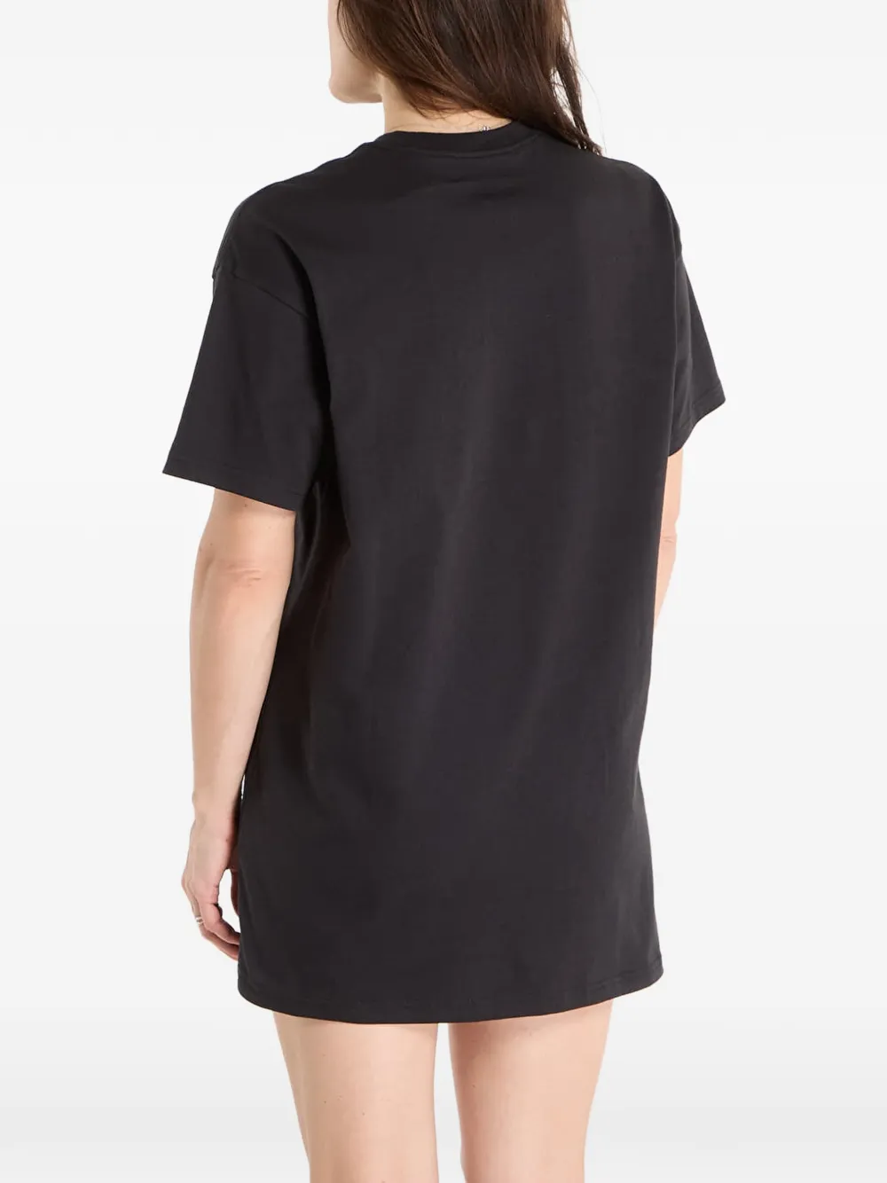 Vans logo-print T-shirt Zwart