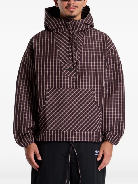 UMBRO check masked anorak