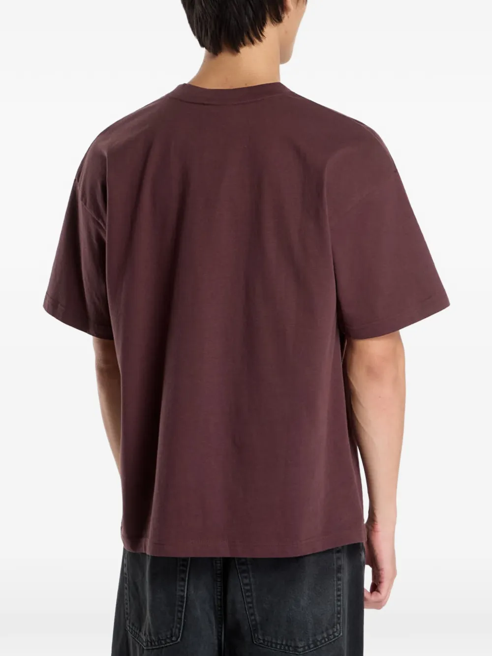 Reebok Elevated Athletic logo-embroidered varsity T-shirt Bruin