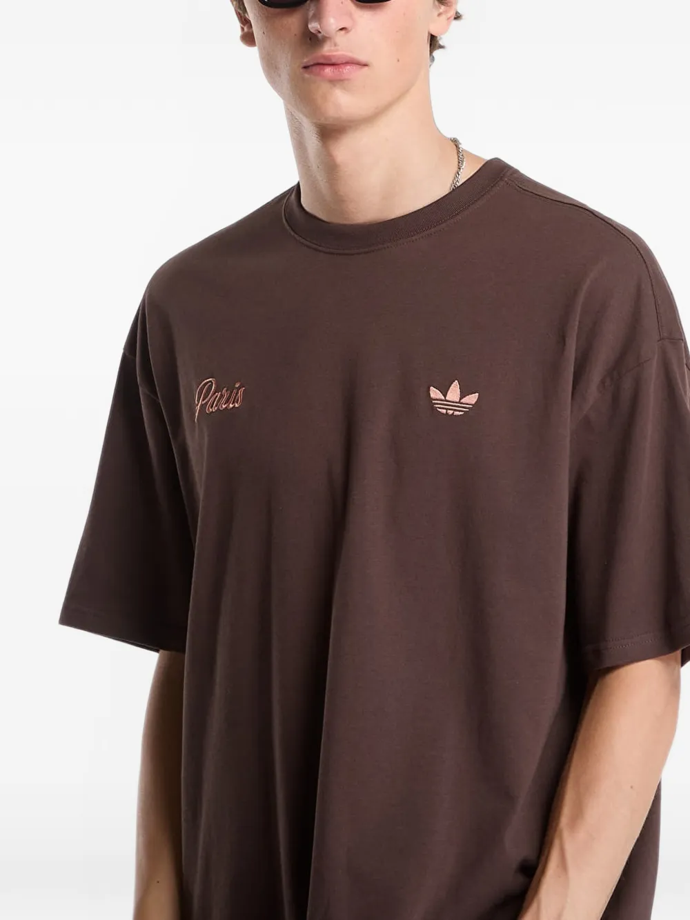 adidas Paris GFX T-shirt Bruin