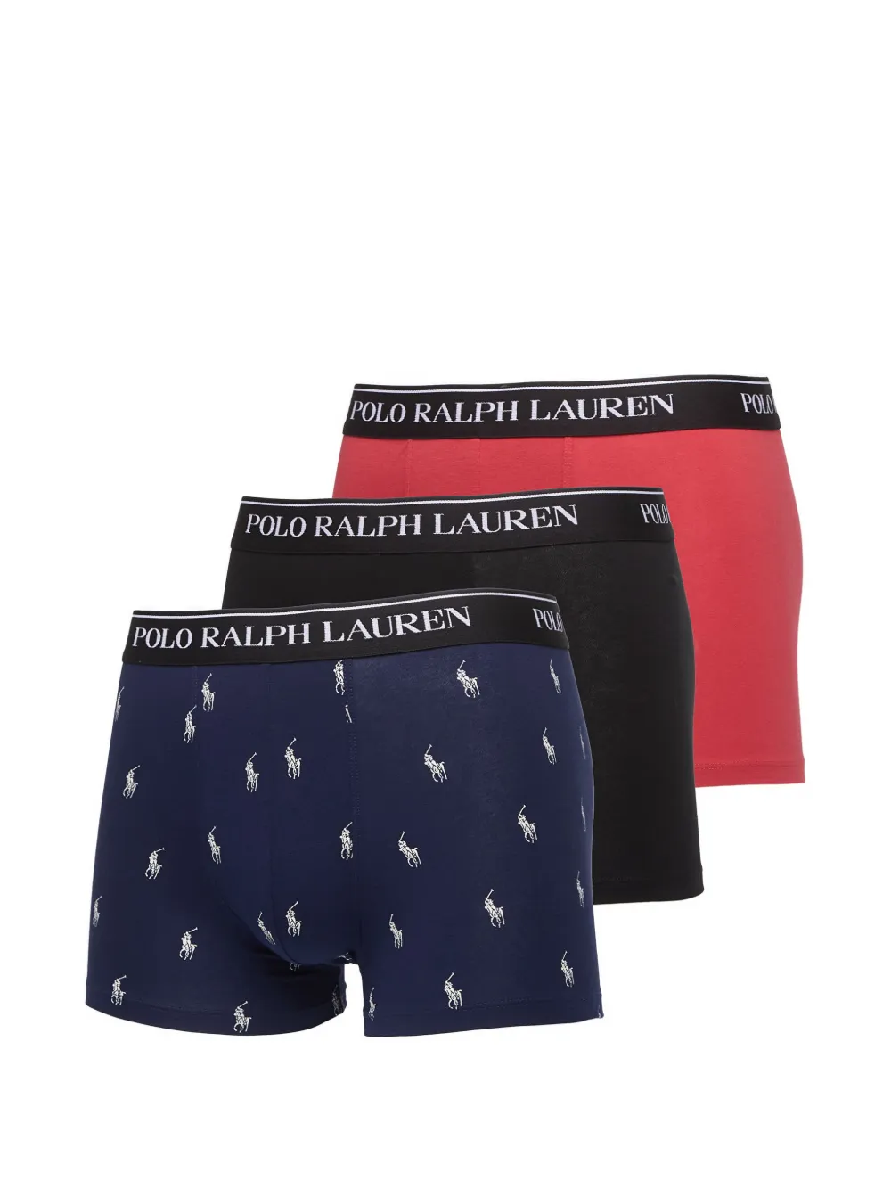 Polo Ralph Lauren logo-waistband briefs set - Blu