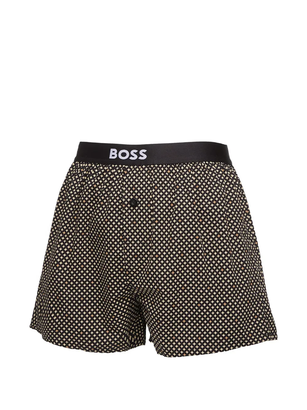 HUGO logo-waistband boxers (set of two) Zwart