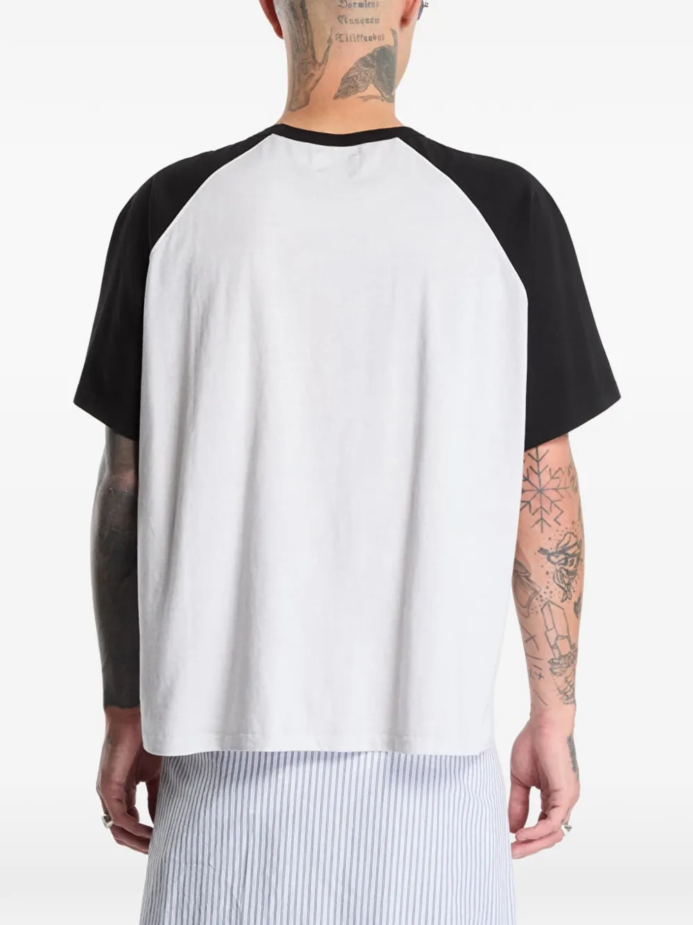 RHUDE logo-detail T-shirt Wit