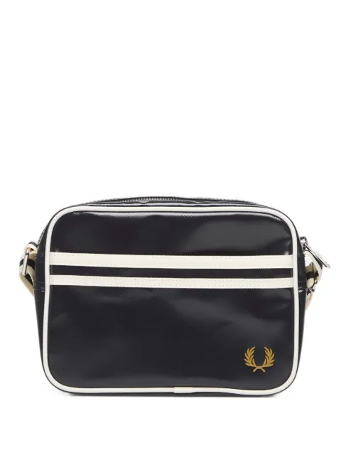 Fred Perry Mini Classic Laurel Wreath striped crossbody bag