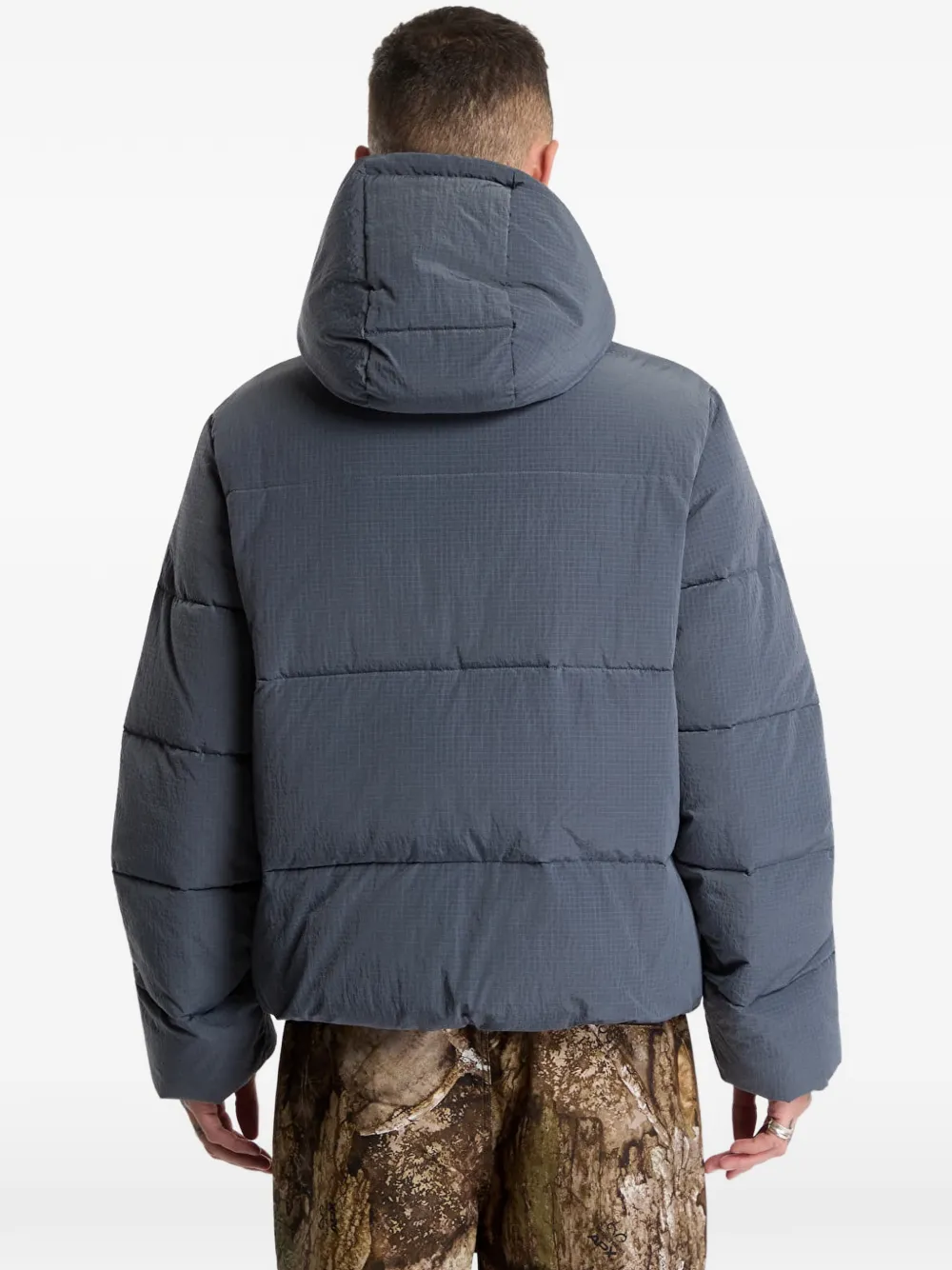 Daily Paper Ripstop puffer jacket Grijs