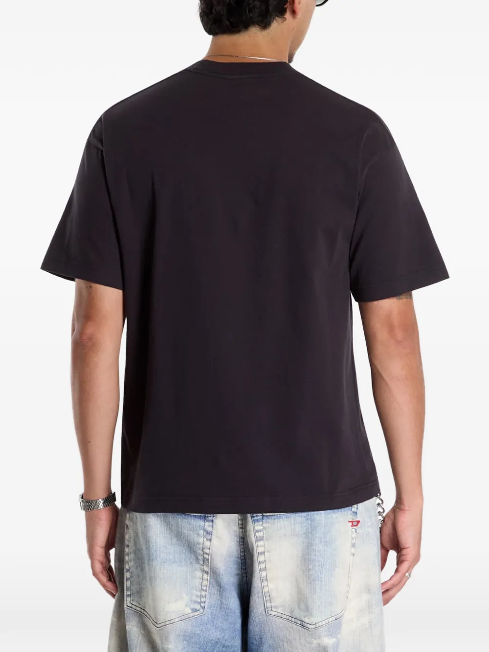 UMBRO x Slam Jam rhinestone-embellished T-shirt Zwart
