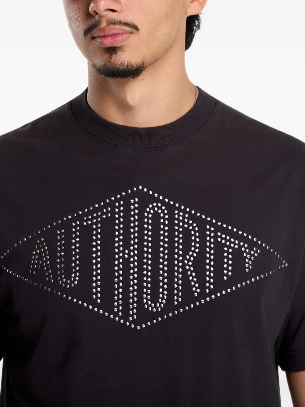 UMBRO x Slam Jam rhinestone-embellished T-shirt Zwart