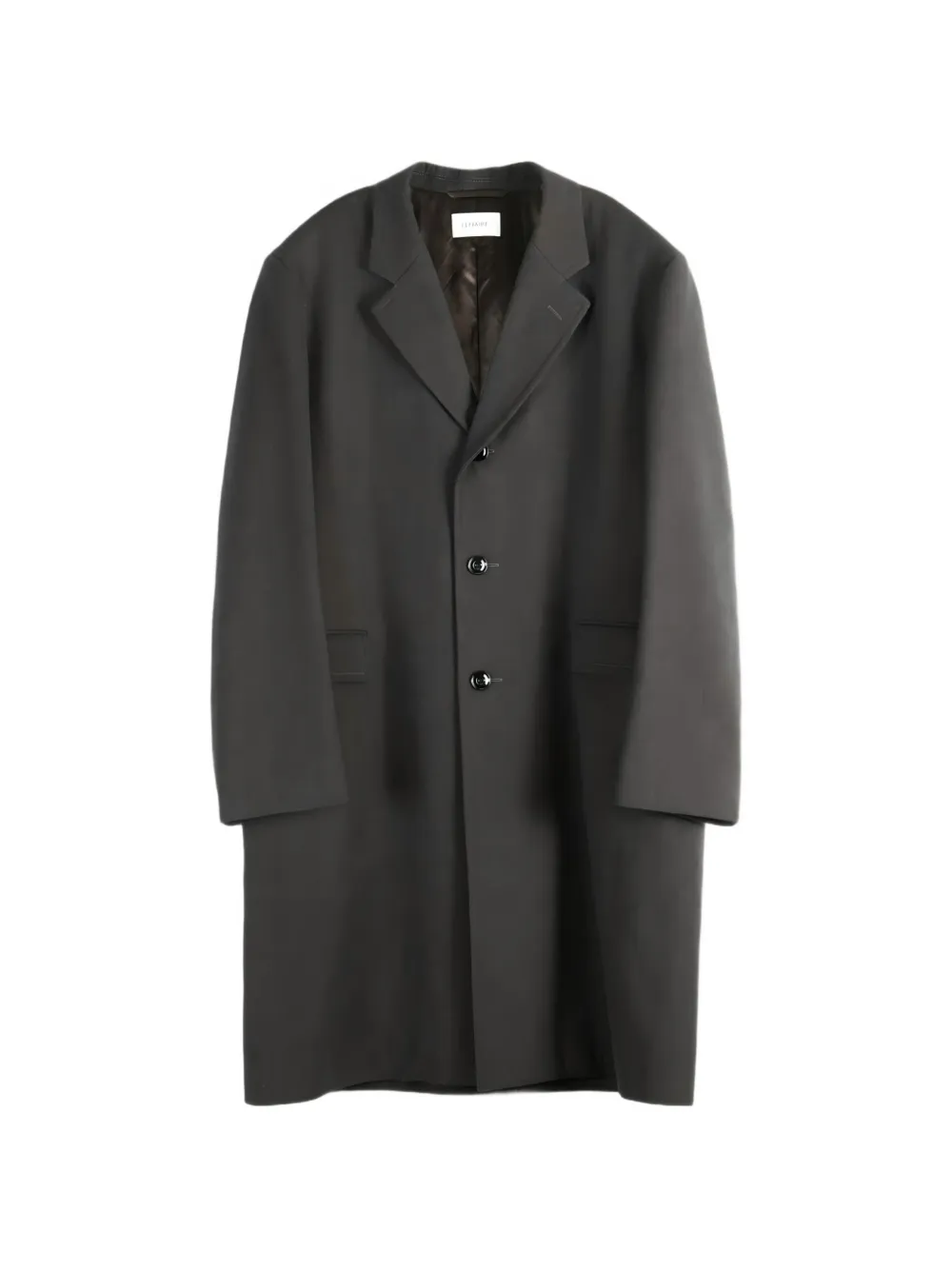 LEMAIRE single-breasted notched-lapel coat - Gris LEMAIRE single-breasted notched-lapel coat - Gris