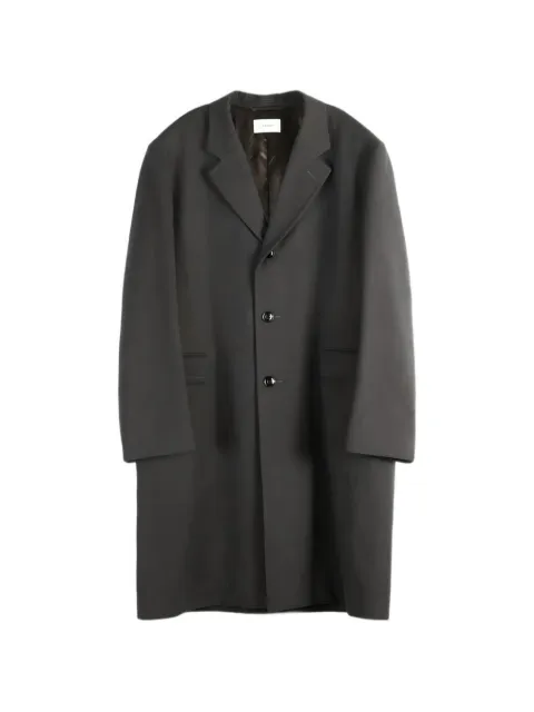 LEMAIRE single-breasted notched-lapel coat