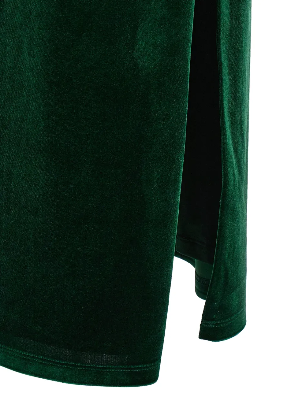 Lauren Ralph Lauren Asymmetrische maxi-jurk met ruches Groen