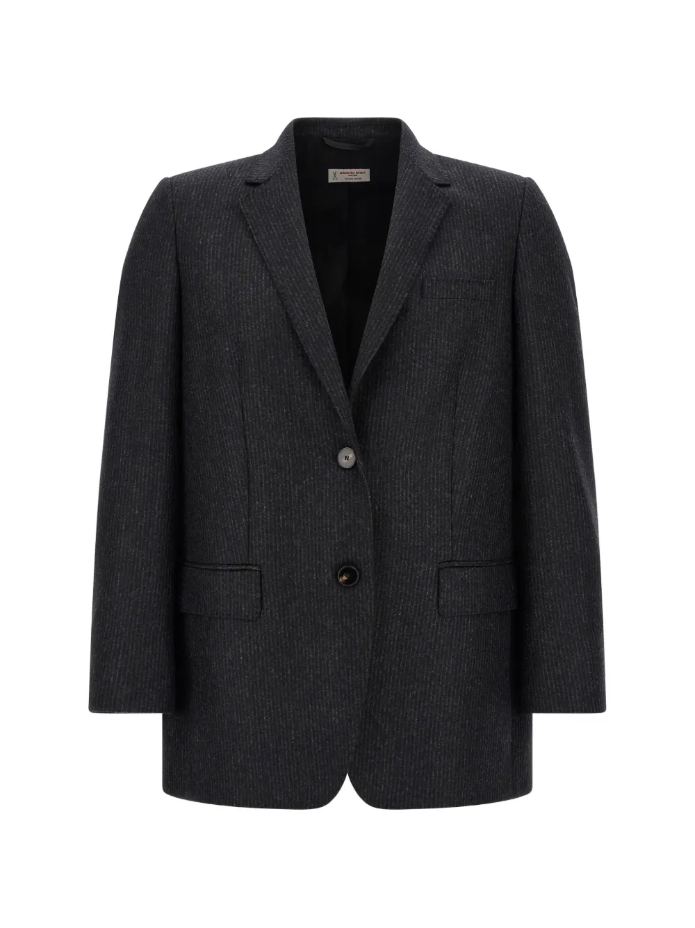Alberto Biani America pinstripe wool blazer - Grau