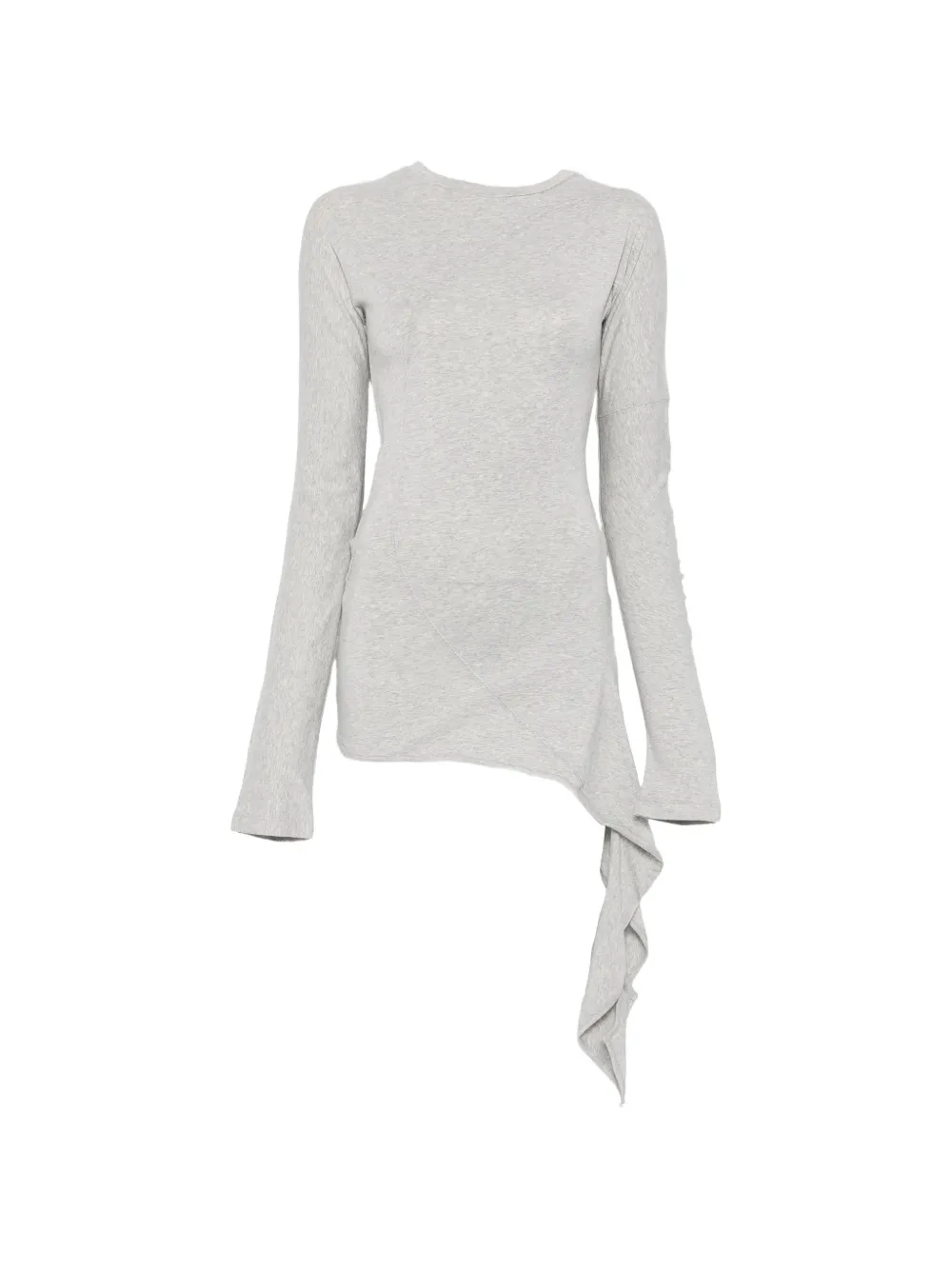 Low Classic draped long-sleeve T-shirt Grijs