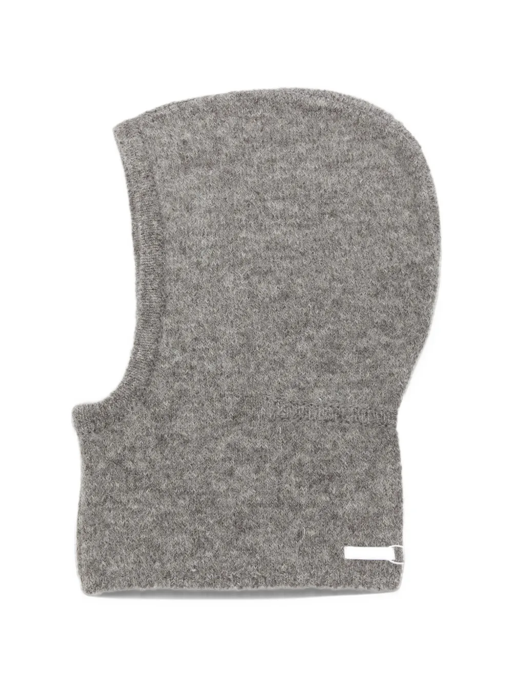 Low Classic knitted balaclava Grijs