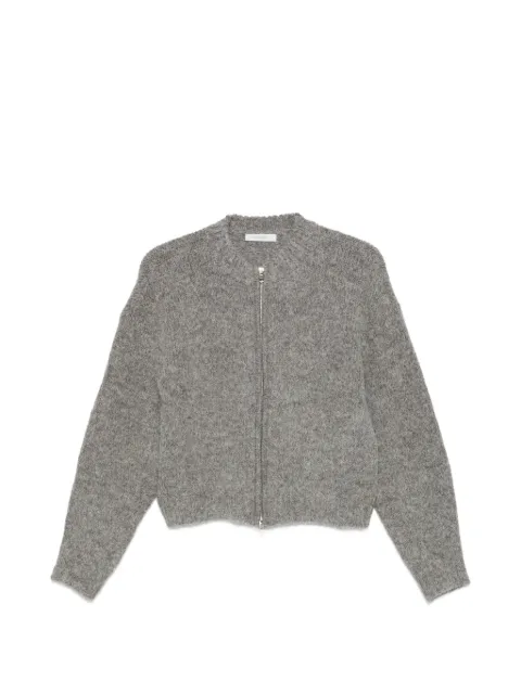 Low Classic Cardigan mit Reißverschluss