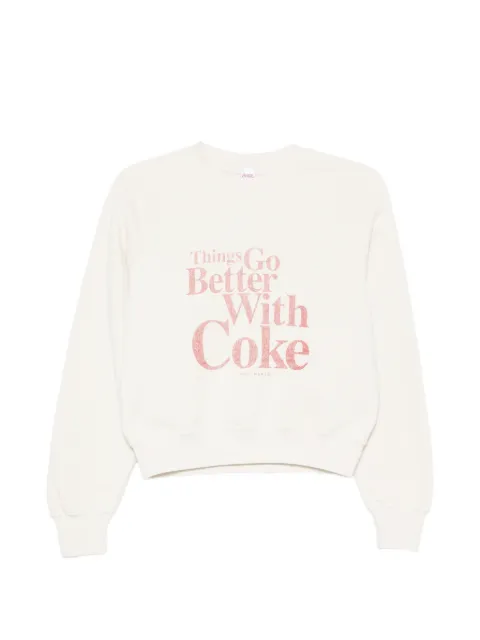 RE/DONE graphic-print raglan-sleeve sweatshirt