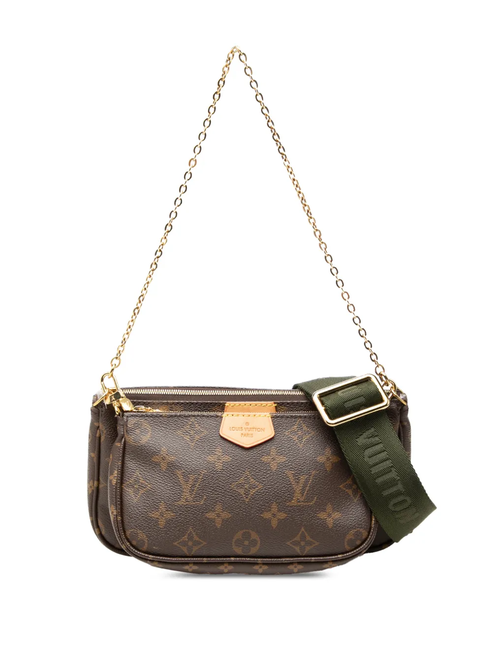 Louis Vuitton Pre-Owned 2021-2026 Monogram Multi Pochette Accessoires satchel - Marrone