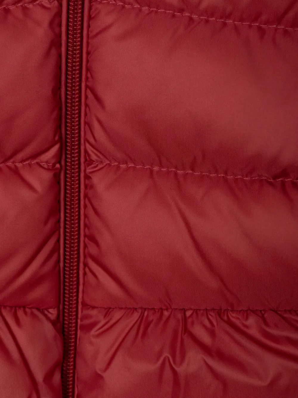 Moncler Enfant Odile donsjack met ruches Roze