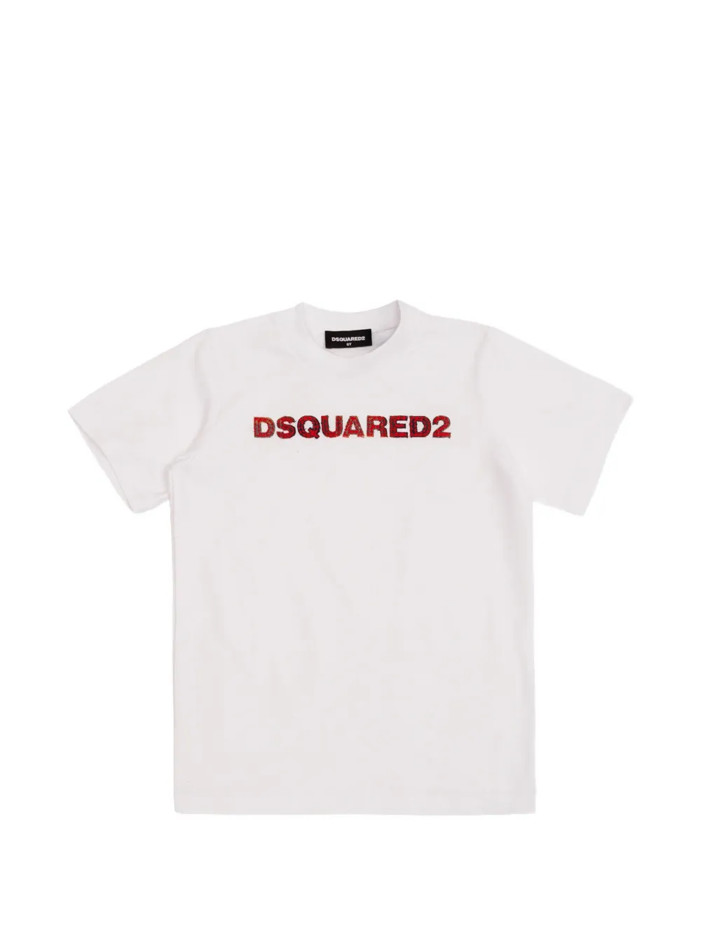 DSQUARED2 KIDS logo-embroidered T-shirt - Bianco