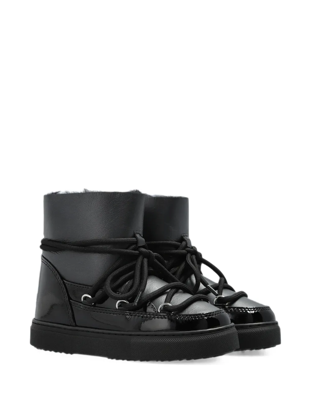 Inuikii Gloss lace-up boots - Nero