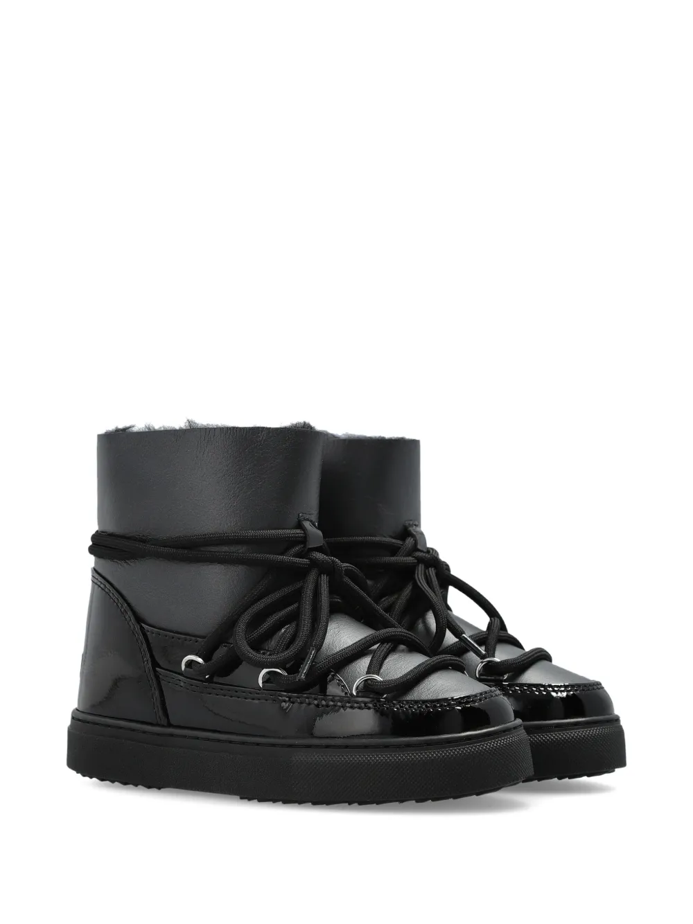 Inuikii Gloss lace-up boots - Nero