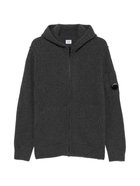 C.P. Company hoodie tejida de canalé