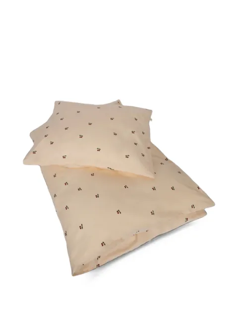 Konges Sløjd cherry-print bedding set (set of two)