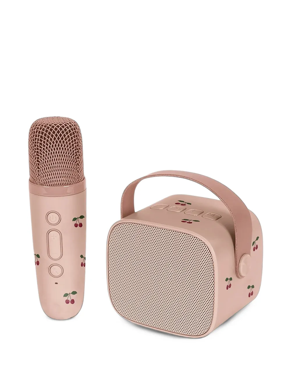 Konges Sløjd cherry-print karaoke set - Rosa