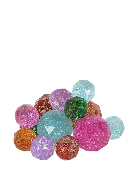 Konges Sløjd Gefacetteerde ballen met glitter-effect