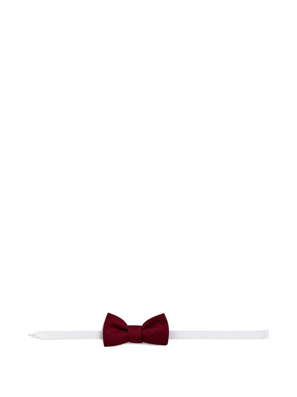 PAIO CRIPPA adjustable bow tie Rood