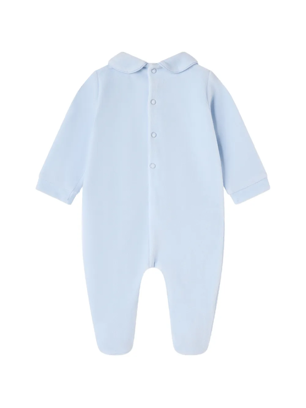 NANAN Pyjama met geborduurde teddybeer Blauw