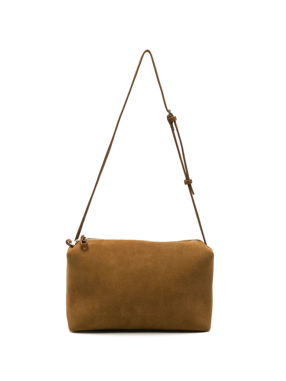 Low Classic suede shoulder bag Bruin