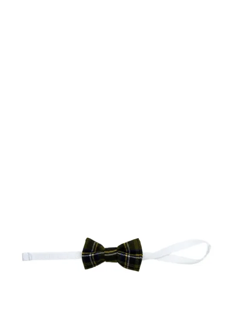 PAIO CRIPPA tartan-check bow tie