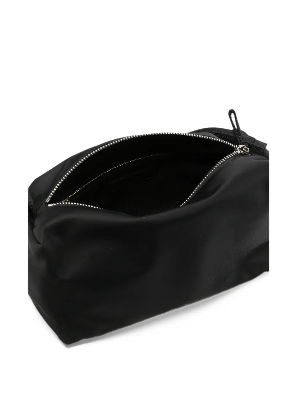 Low Classic top-zip shoulder bag Zwart