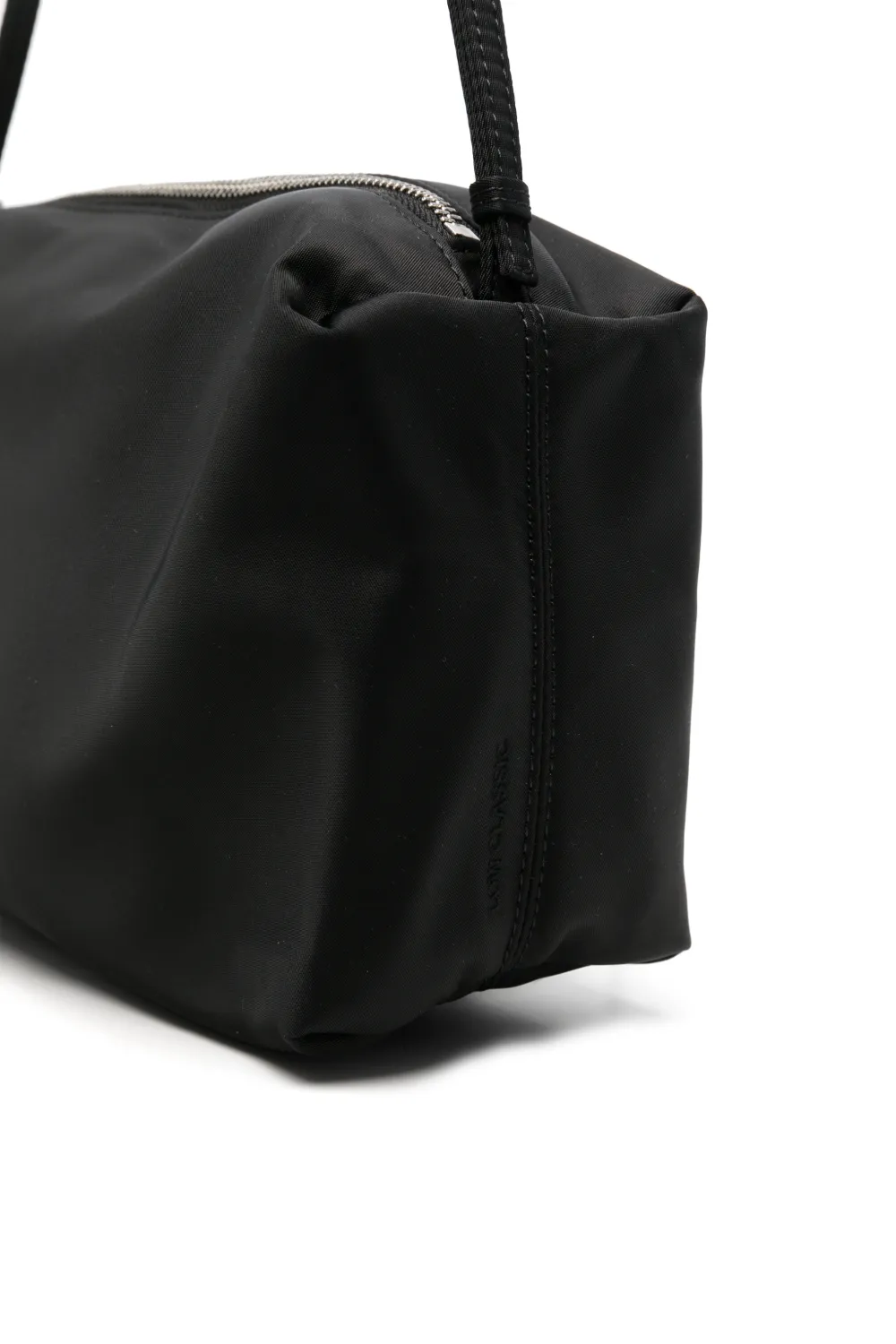 Low Classic top-zip shoulder bag Zwart