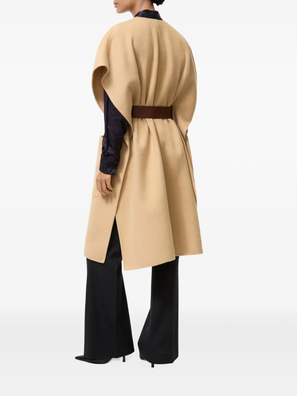 Burberry cashmere Loe cape Beige