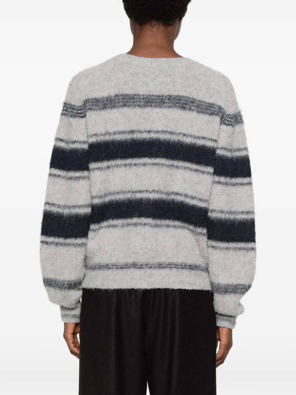 Low Classic crew-neck sweater Grijs