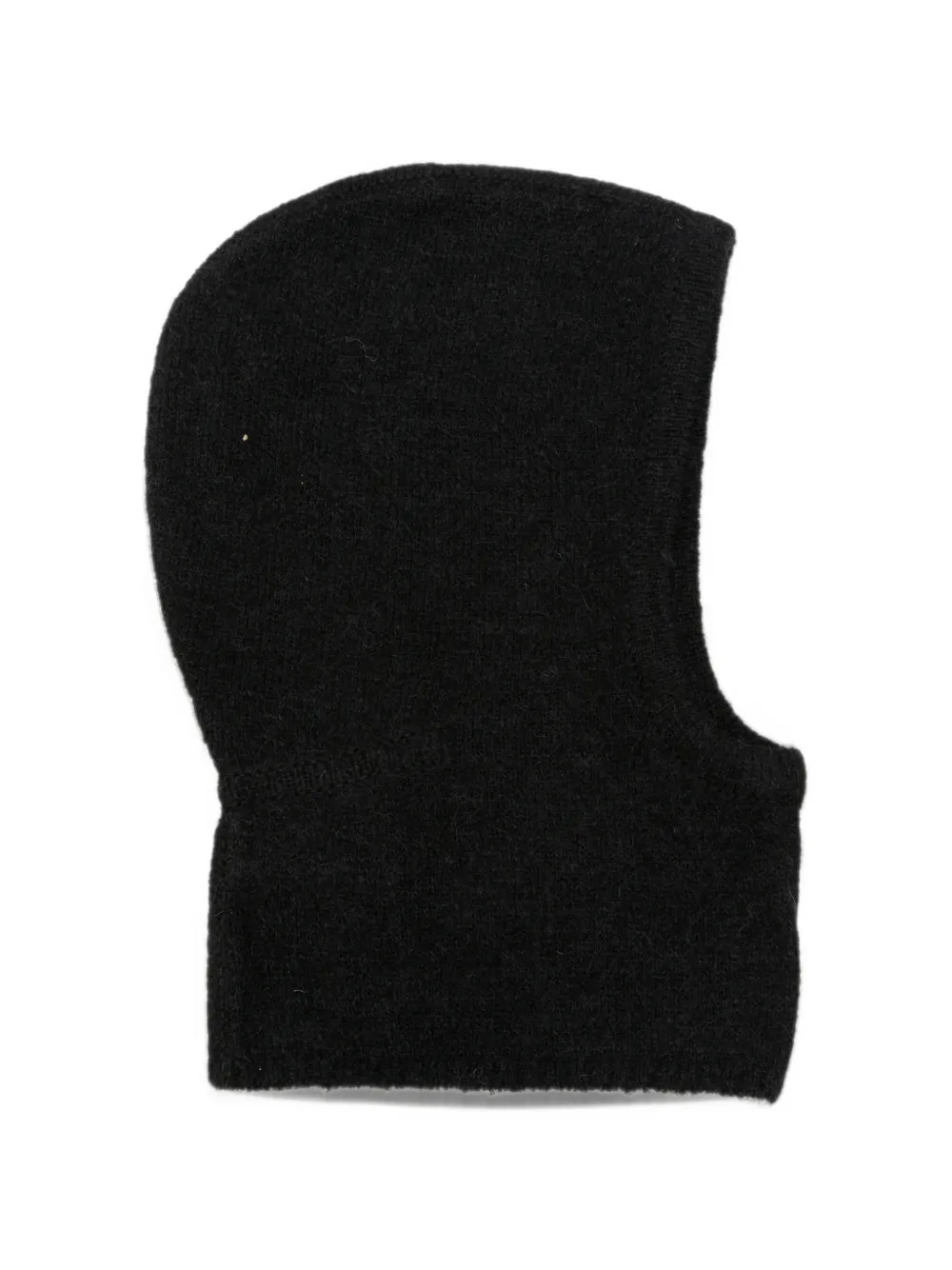 Low Classic knitted balaclava hat Zwart