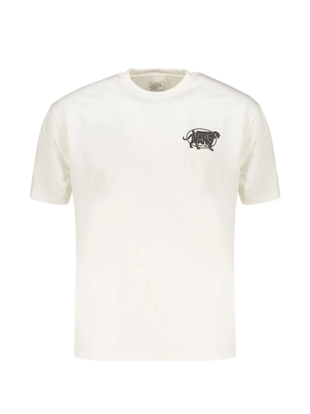 Vans logo-print cotton T-shirt - Nude