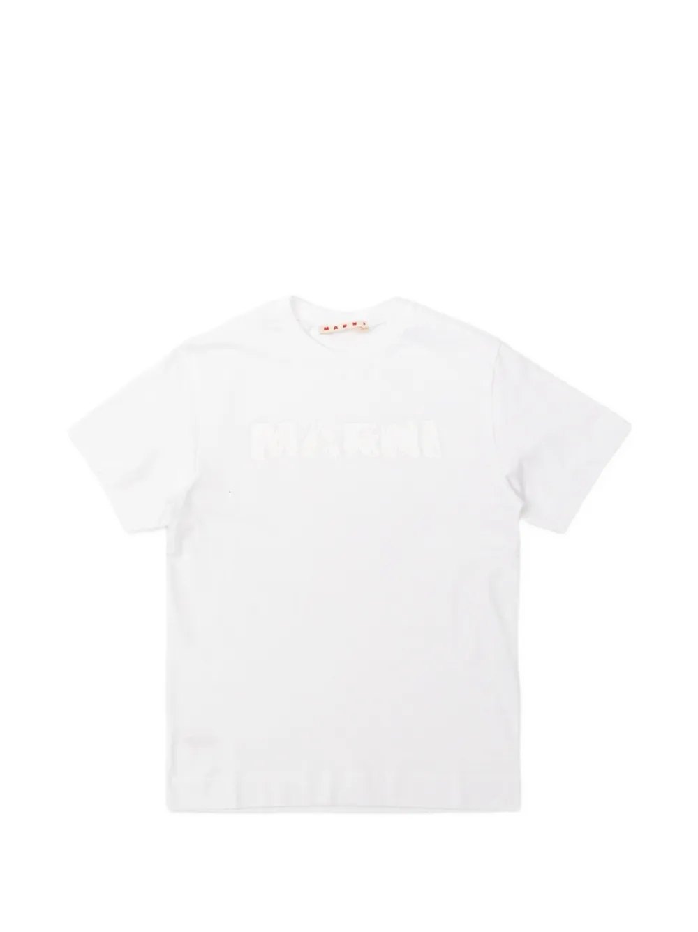 Marni Kids logo-print T-shirt - Weiß