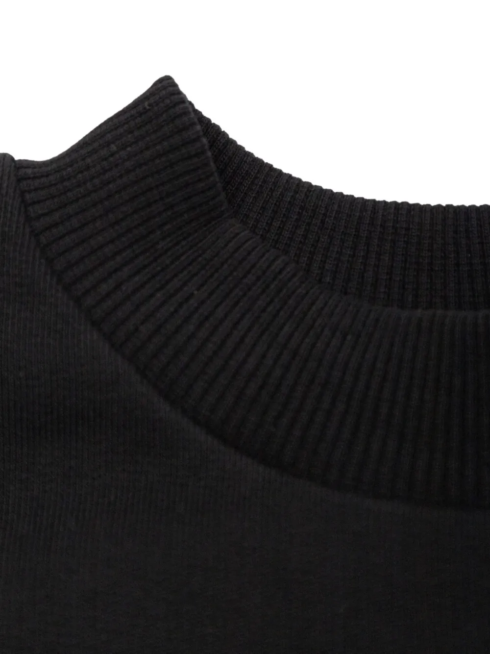 MM6 Maison Margiela Kids embellished cropped sweatshirt Zwart