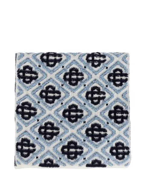 CASABLANCA KIDS écharpe à motif monogrammé