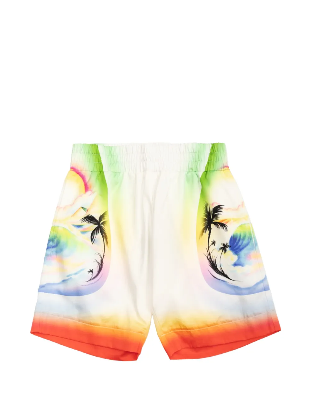 Casablanca Airspray veelkleurige shorts Beige