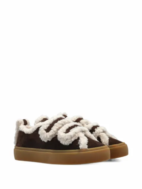 Inuikii Shearling Low touch-strap touch-strap sneakers