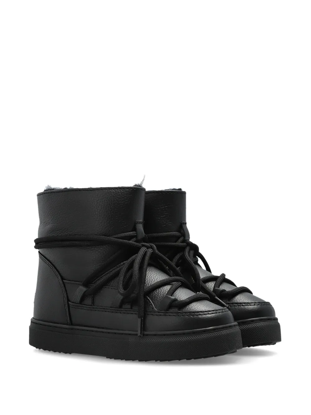 Inuikii Full Leather lace-up boots - Nero