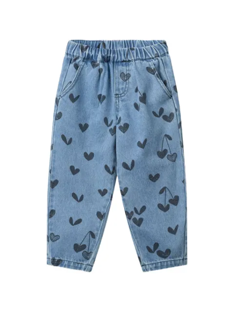 Liewood Borris heart-print jeans