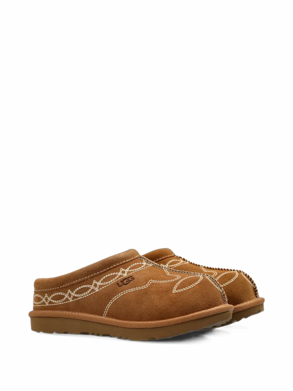 UGG Kids Tasman II Western suede mules - Marron UGG Kids Tasman II Western suede mules - Marron