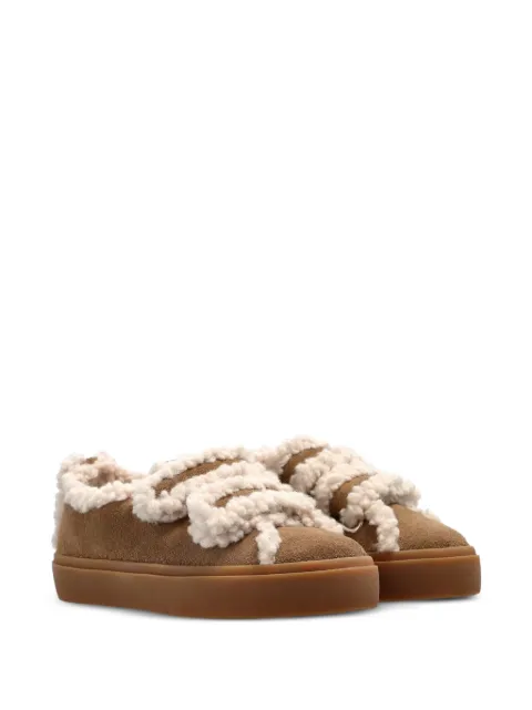 Inuikii Shearling Low touch-strap touch-strap sneakers