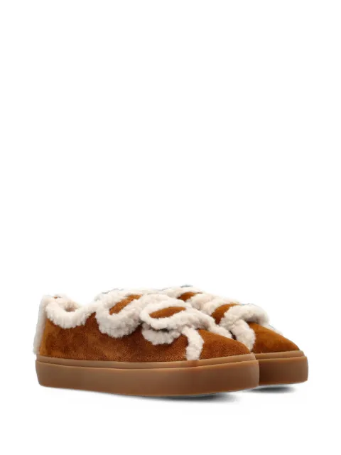 Inuikii Shearling Low touch-strap touch-strap sneakers