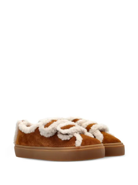 Inuikii Shearling Low touch-strap touch-strap sneakers