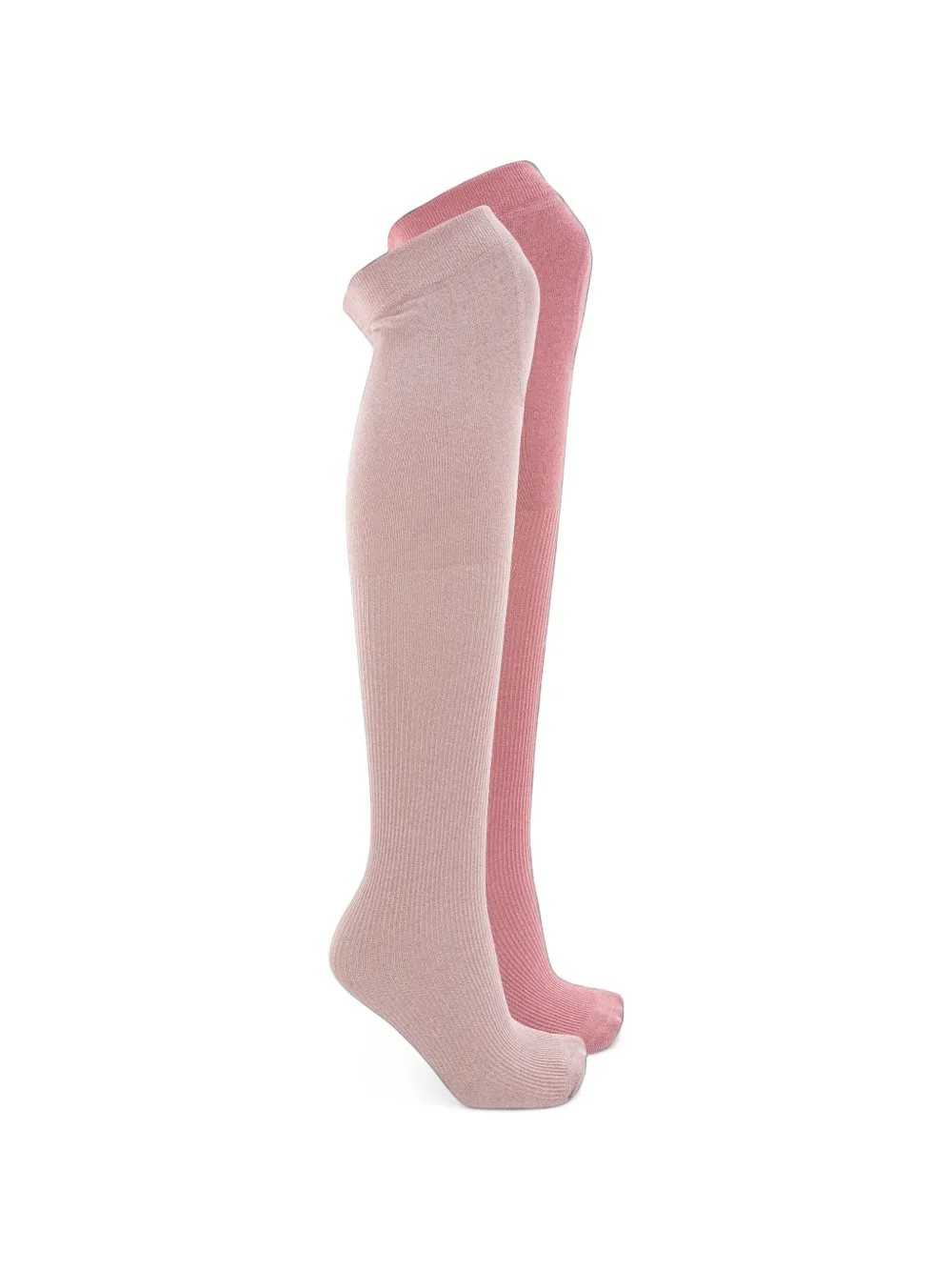 Konges Sløjd ribbed-knit tights (set of two) - Rosa